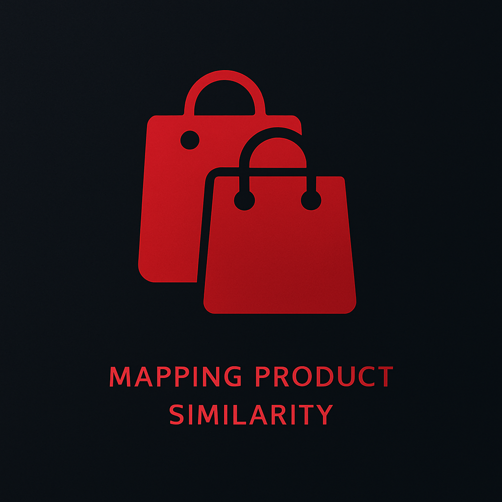 Abstract e-commerce concept graphic